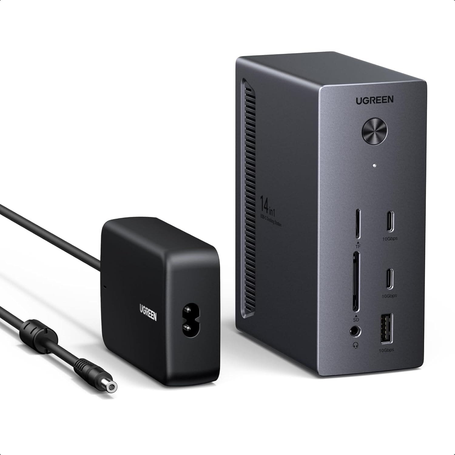 محطة إرساء UGREEN 14 في 1 USB-C محطة إرساء UGREEN 14 في 1 USB-C