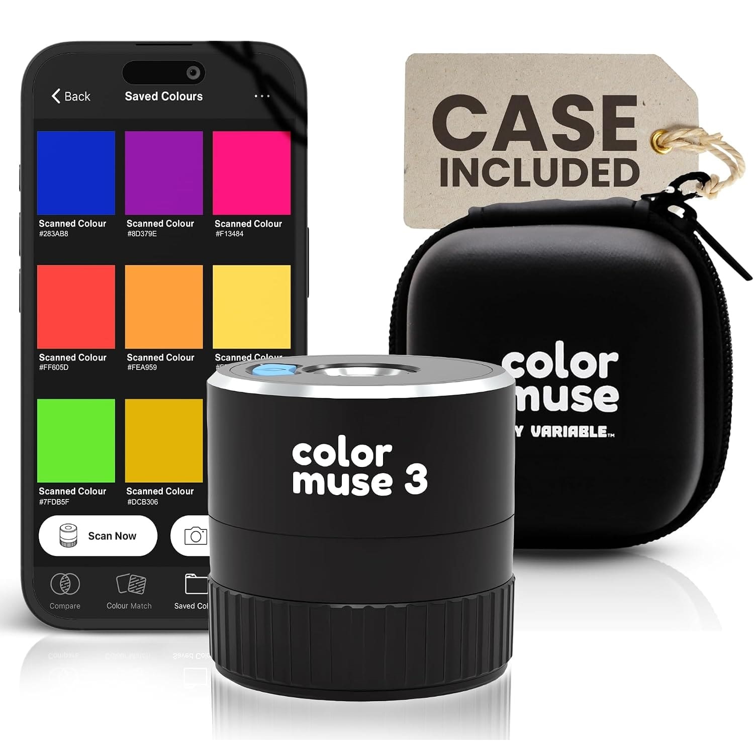 COLOR MUSE 3 جهاز محمول لمطابقة الألوان ومسح الطلاء ضوئياً
